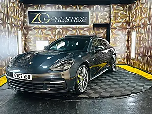 Used 2017 Porsche Panamera 4 Sport Turismo Grey - Interior and Exterior details 11