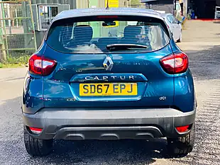Used 2017 Renault Captur Dynamique Nav Blue - Interior and Exterior details 7
