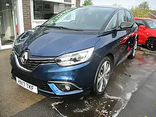 Used 2017 Renault Scenic Dynamique Nav Cosmos Blue - Interior and Exterior details 3