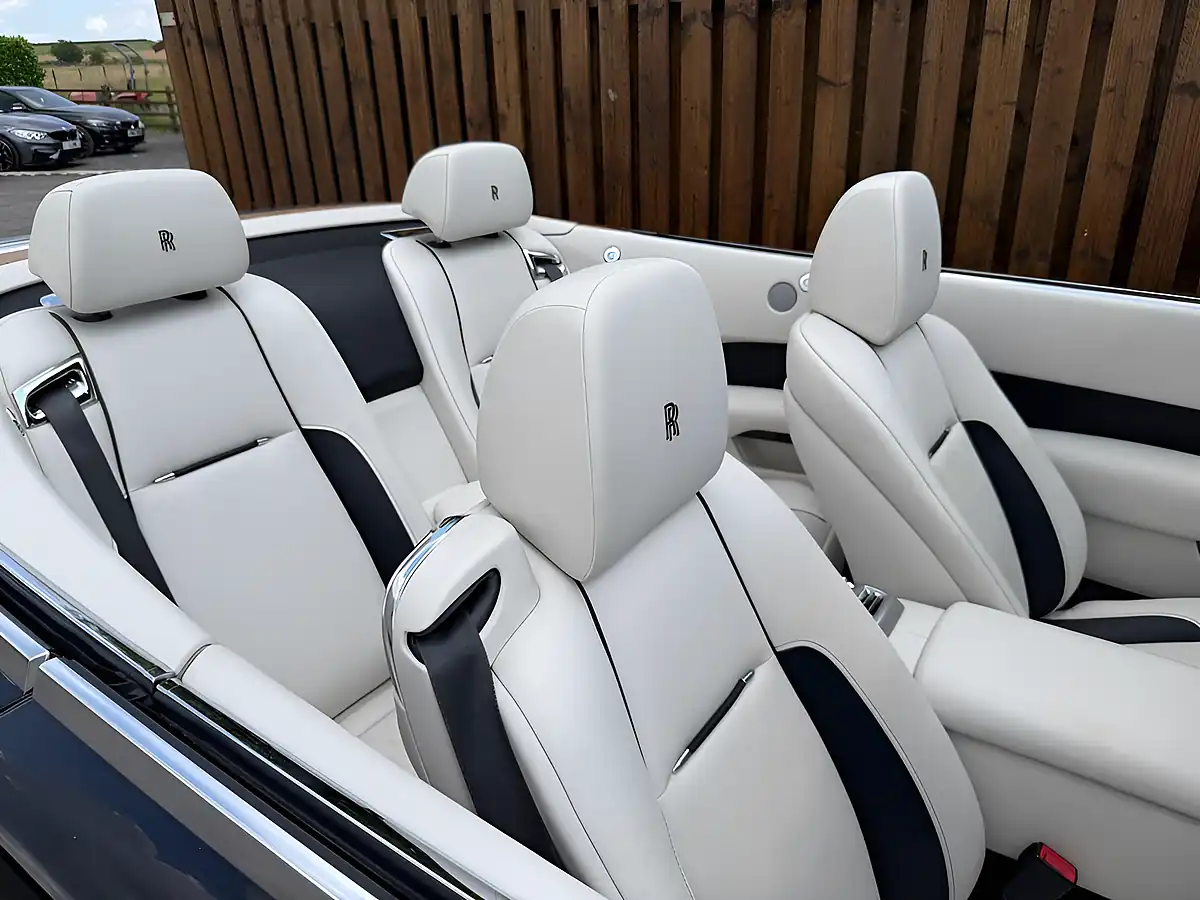 Used 2017 Rolls-Royce Dawn Convertible Black - Interior and Exterior details 7