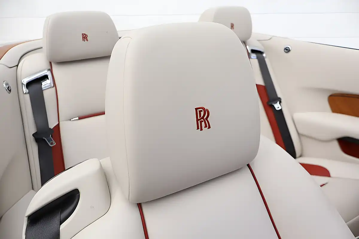 Used 2017 Rolls-Royce Dawn Convertible Red - Interior and Exterior details 12