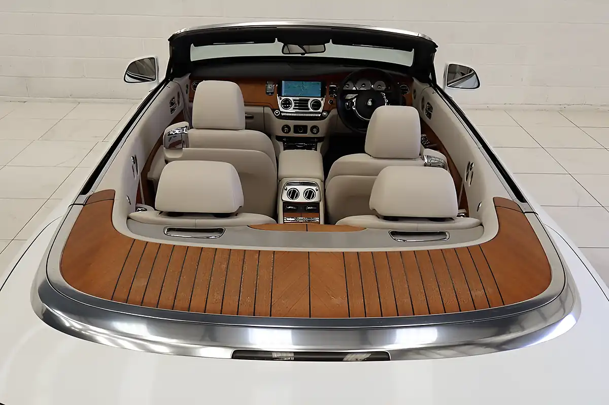 Used 2017 Rolls-Royce Dawn Convertible Red - Interior and Exterior details 2