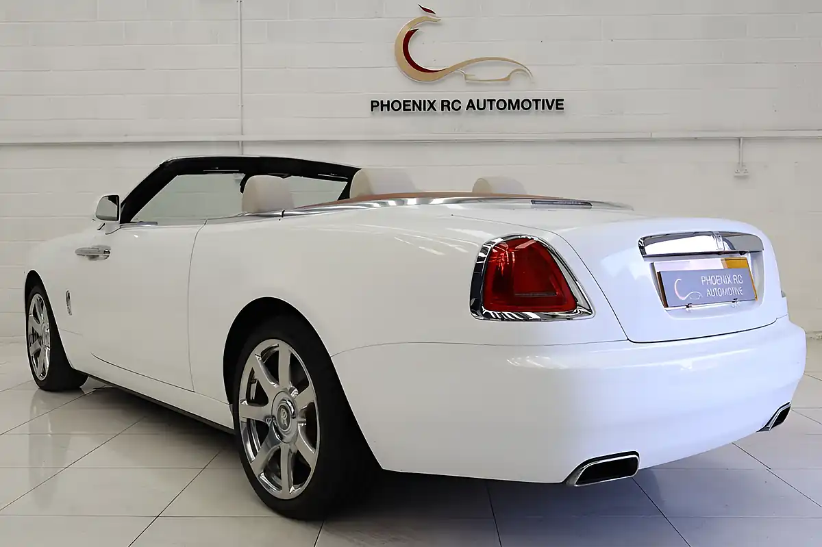 Used 2017 Rolls-Royce Dawn Convertible Red - Interior and Exterior details 6