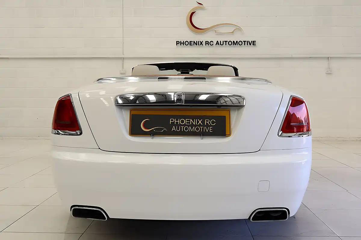 Used 2017 Rolls-Royce Dawn Convertible Red - Interior and Exterior details 7