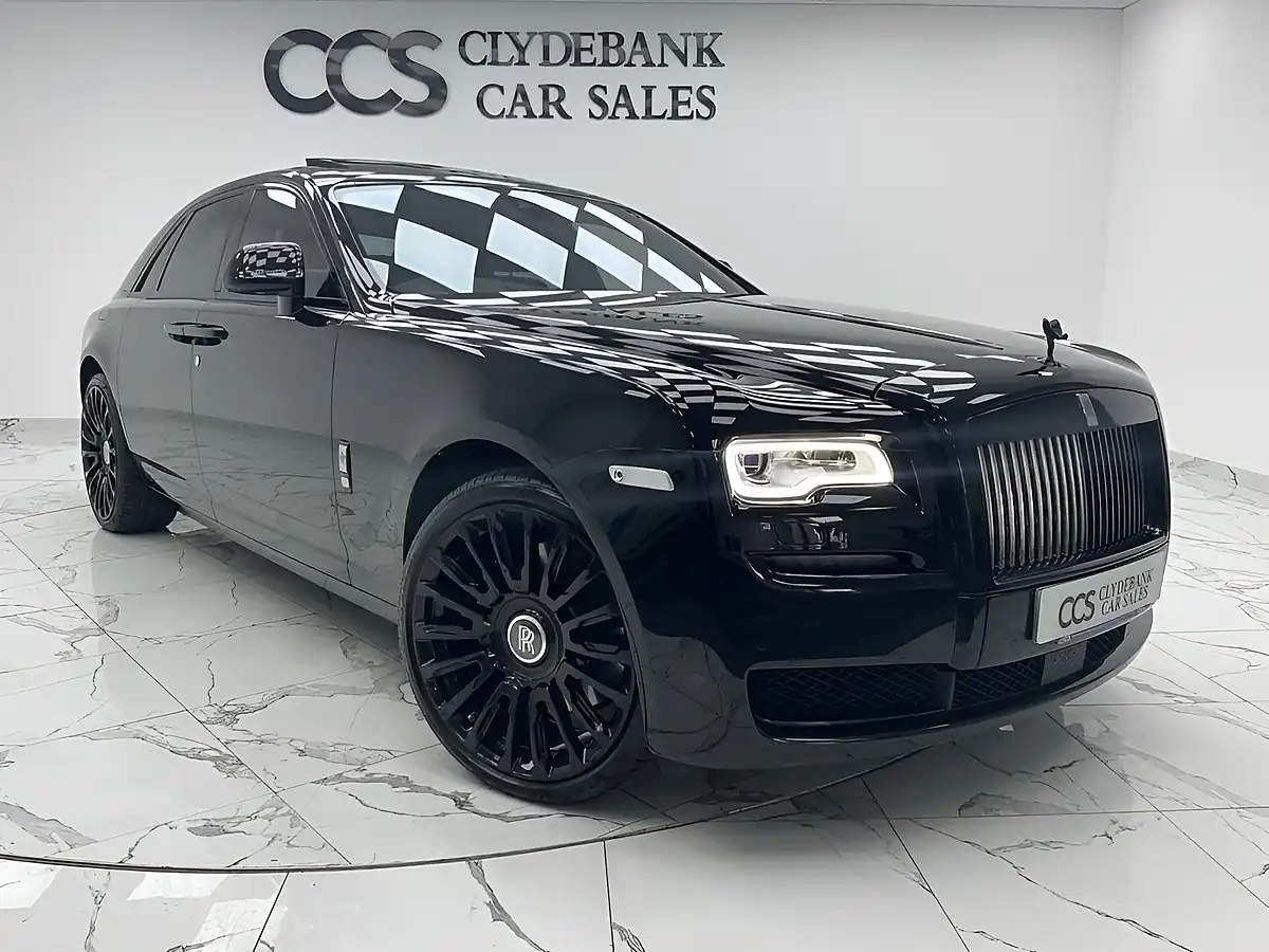 Used 2017 Rolls-Royce Ghost Black - Front View