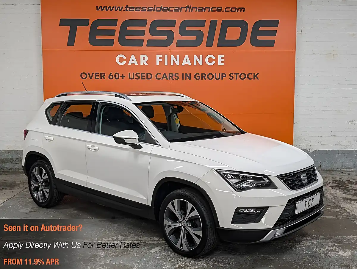 Used 2017 SEAT Ateca Se Technology White - Front View