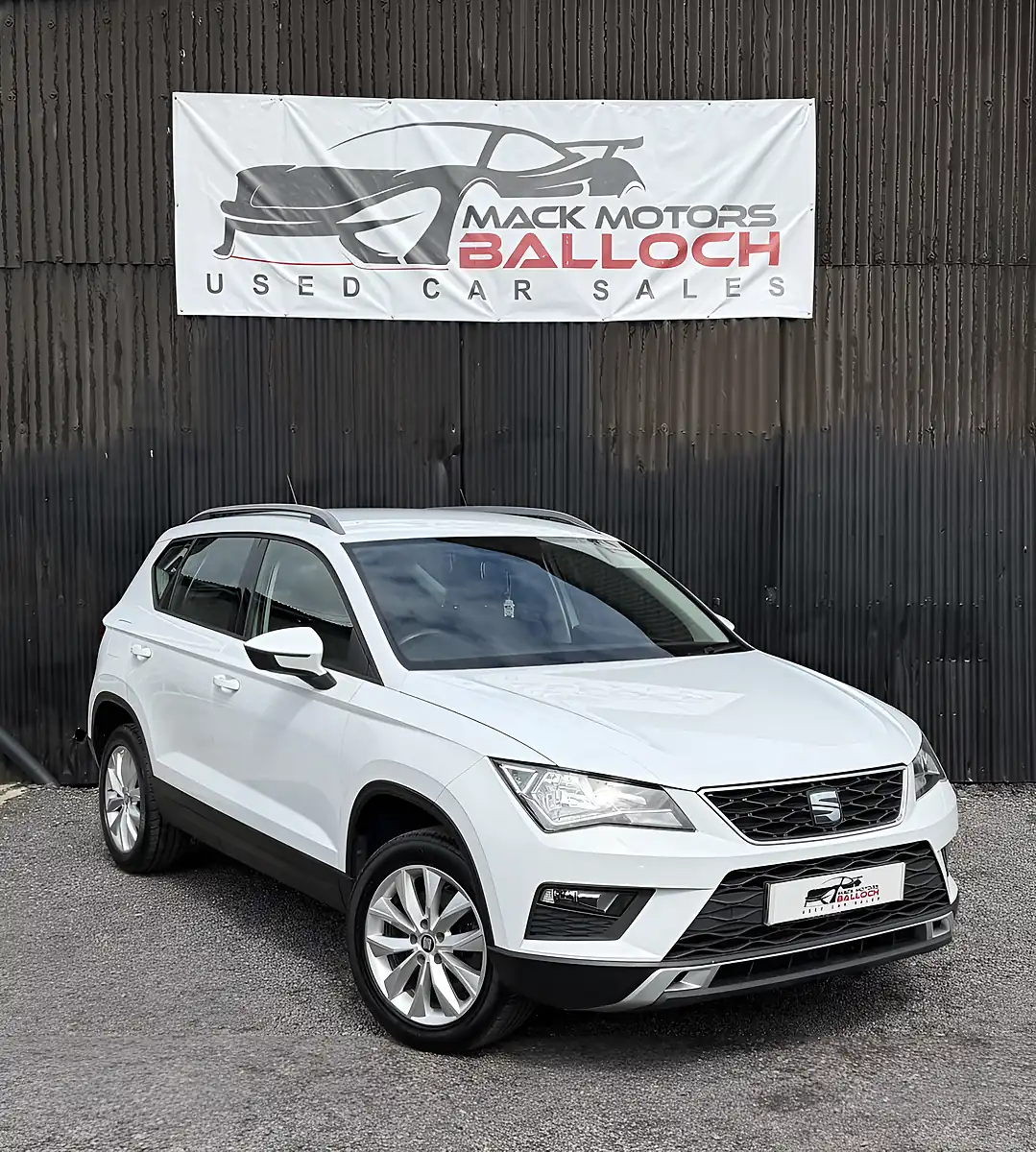 Used 2017 SEAT Ateca Se White - Front View