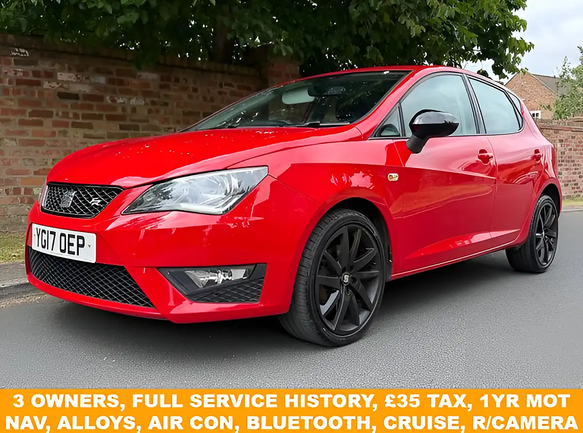 Used 2017 SEAT Ibiza Fr Red - Front View