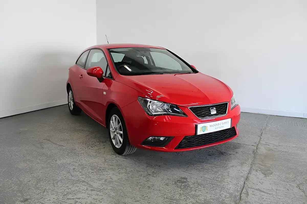 Used 2017 SEAT Ibiza Se Sport Red - Front View