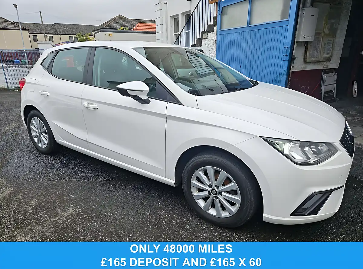 Used 2017 SEAT Ibiza Se White - Front View