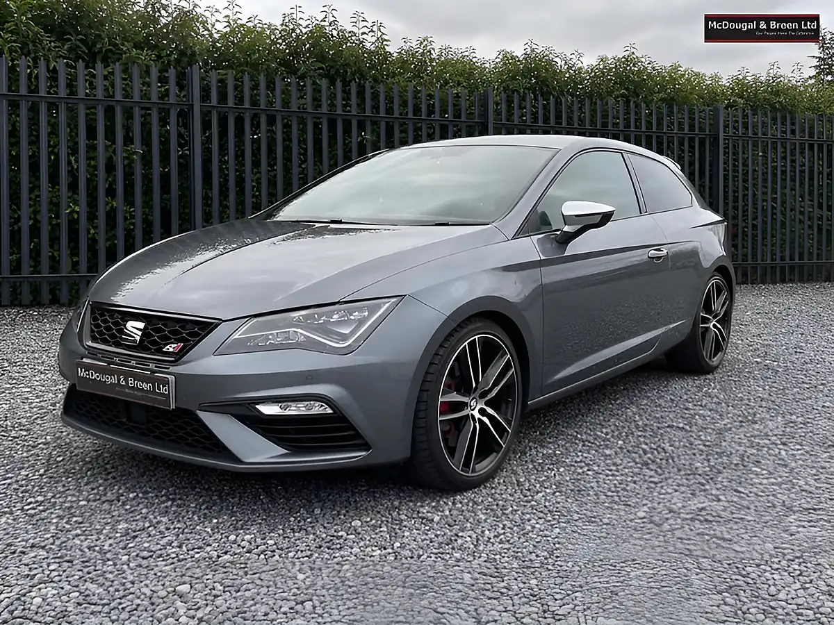 Used 2017 SEAT Leon Cupra 300 Sport Coupe Grey - Front View