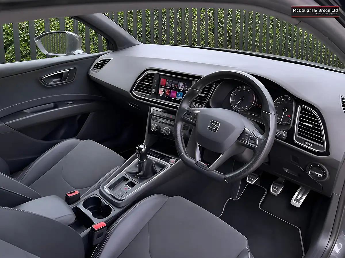 Used 2017 SEAT Leon Cupra 300 Sport Coupe Grey - Interior and Exterior details 13