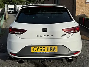 Used 2017 SEAT Leon Cupra Black White - Interior and Exterior details 14