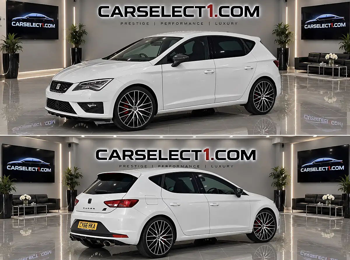 Used 2017 SEAT Leon Cupra Black White - Interior and Exterior details 3