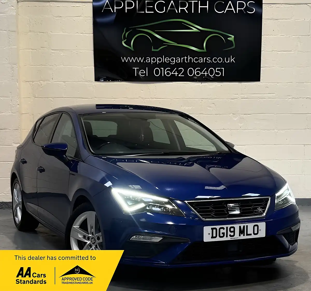 Used 2017 SEAT Leon Fr Blue - Front View