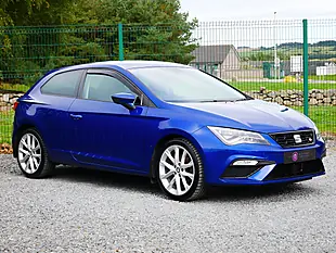 Used 2017 SEAT Leon Fr Technology Coupe Mystic Blue - Interior and Exterior details 2