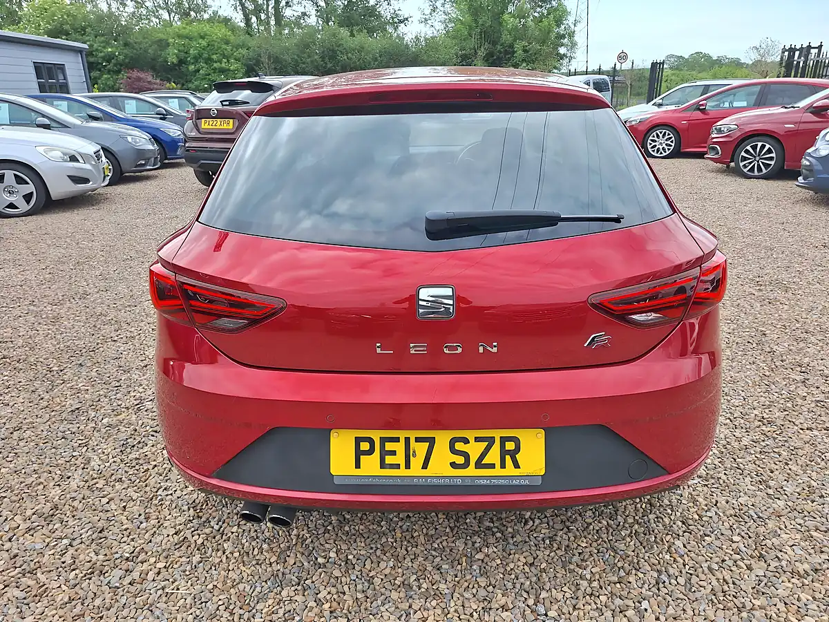 Used 2017 SEAT Leon Fr Technology Sport Coupe Red - Interior and Exterior details 14