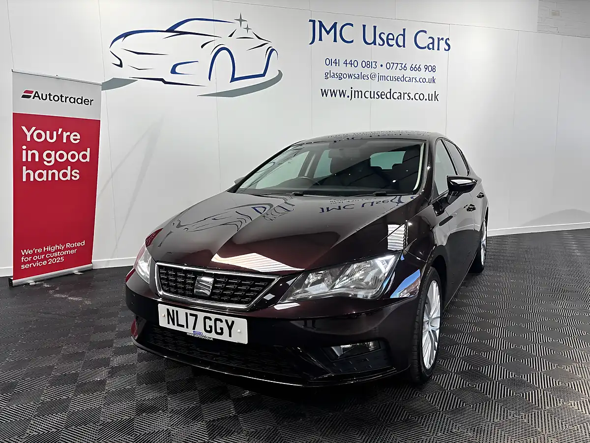 Used 2017 SEAT Leon Se Dynamic Technology Purple - Front View