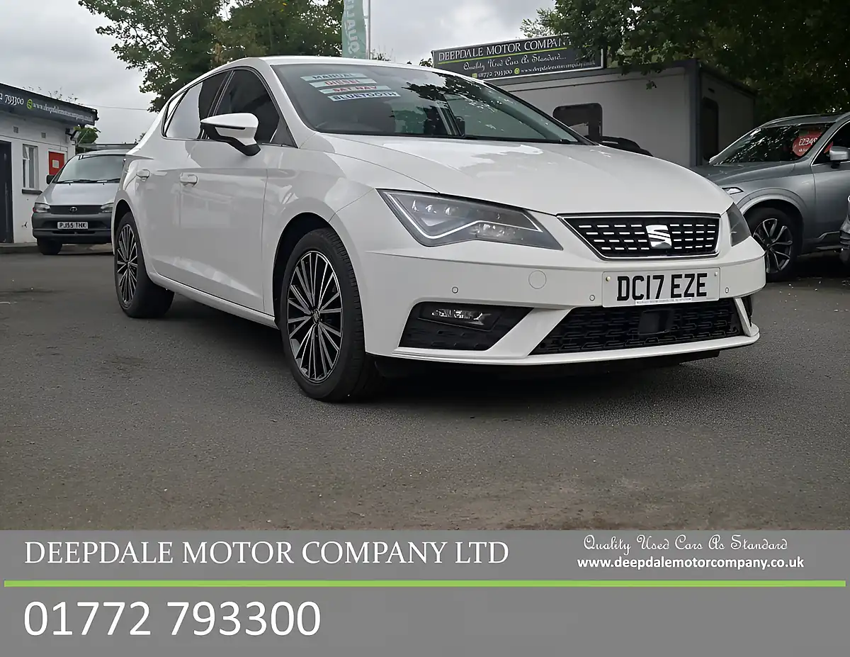 Used 2017 SEAT Leon Xcellence Technology Nevada White - Front View