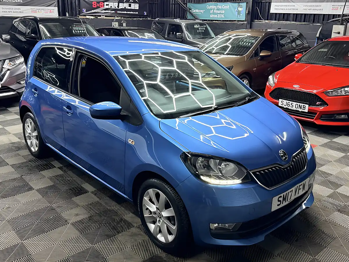 Used 2017 Skoda Citigo Se Blue - Interior and Exterior details 4