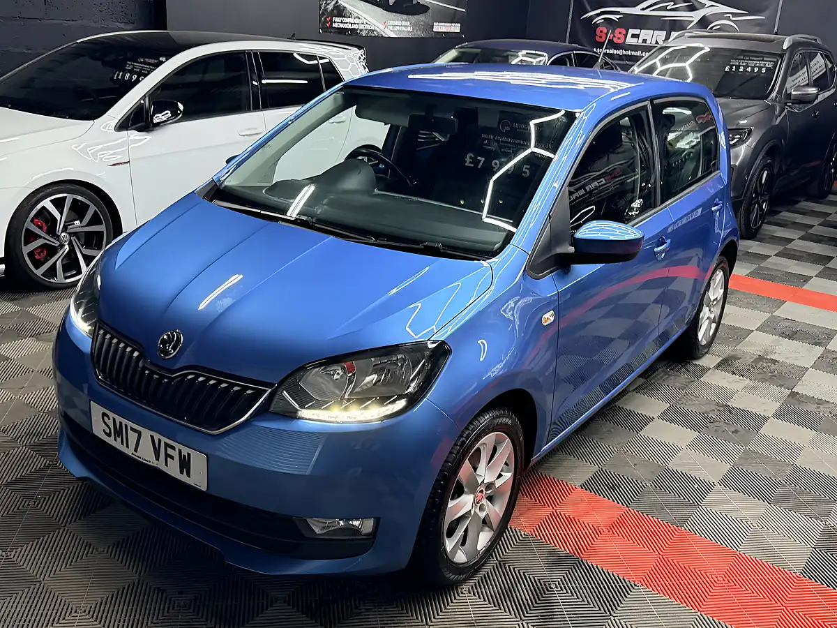 Used 2017 Skoda Citigo Se Blue - Interior and Exterior details 5