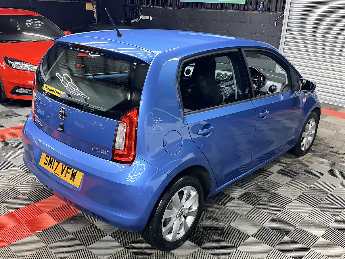 Used 2017 Skoda Citigo Se Blue - Interior and Exterior details 8