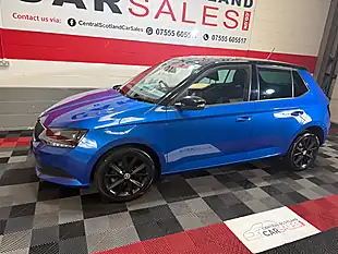 Used 2017 Skoda Fabia Colour Edition Blue - Interior and Exterior details 2