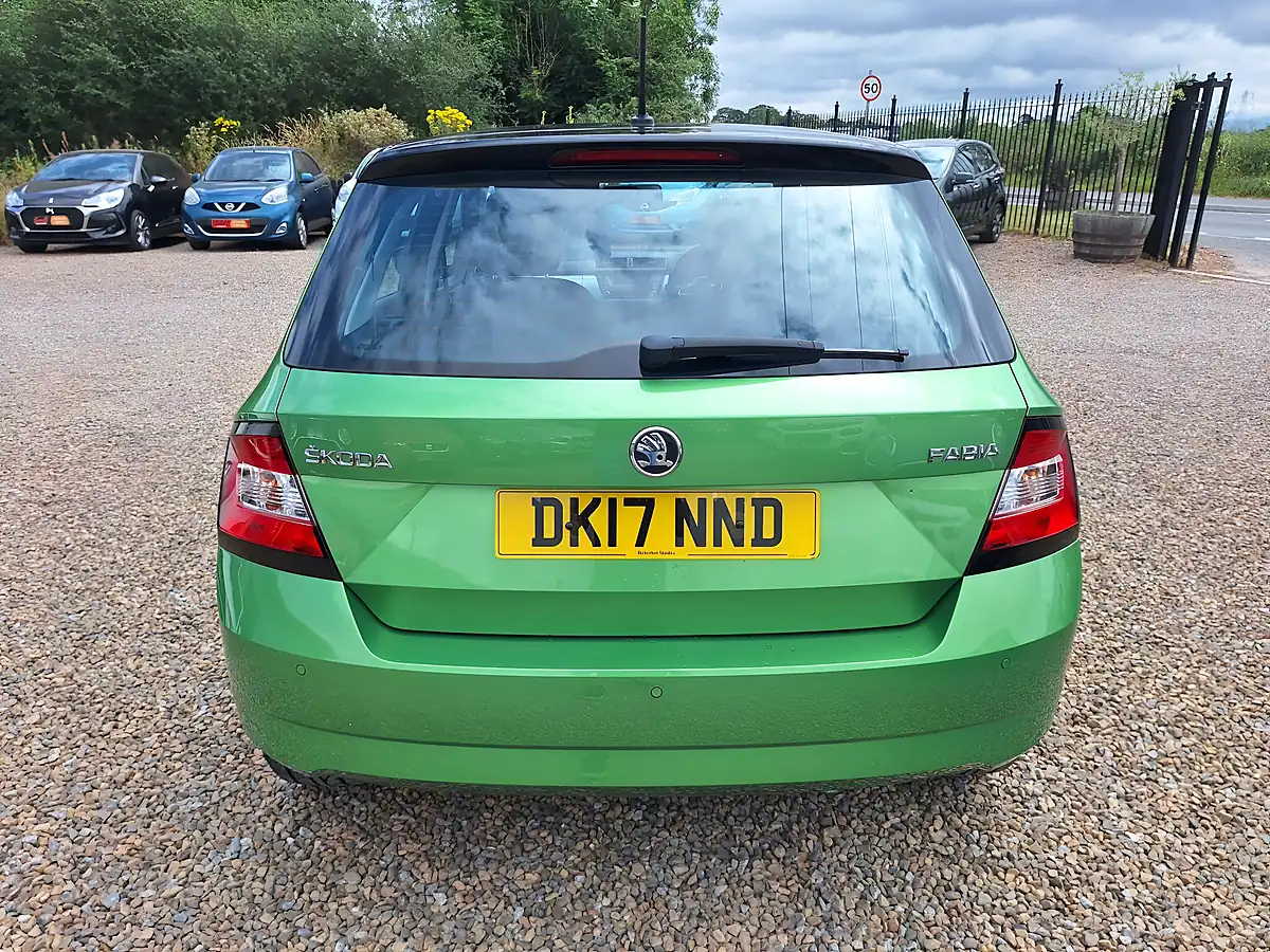 Used 2017 Skoda Fabia Colour Edition Green - Interior and Exterior details 16