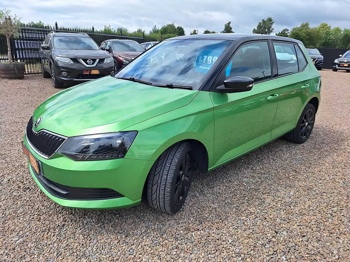 Used 2017 Skoda Fabia Colour Edition Green - Interior and Exterior details 3
