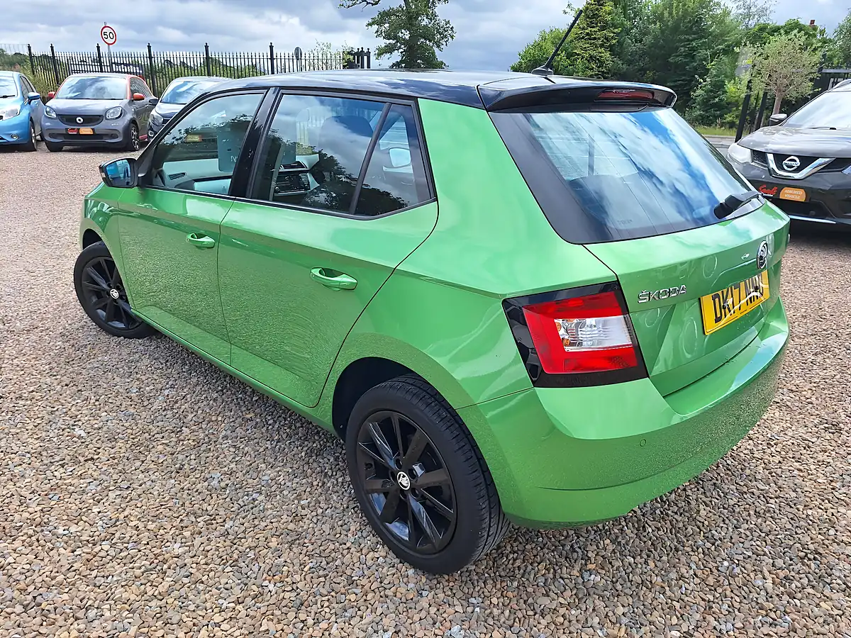 Used 2017 Skoda Fabia Colour Edition Green - Interior and Exterior details 5