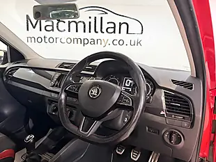 Used 2017 Skoda Fabia Monte Carlo Red - Interior and Exterior details 15