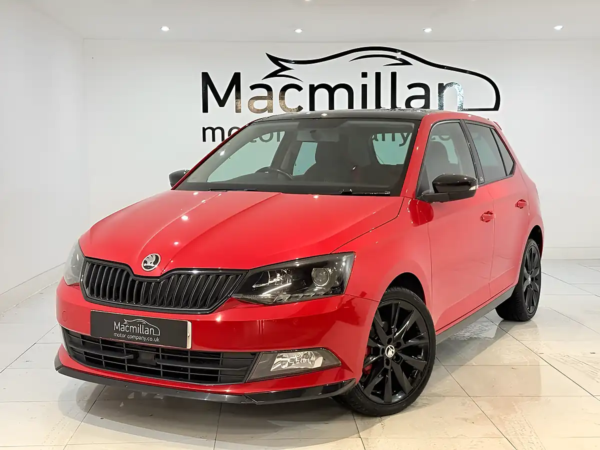 Used 2017 Skoda Fabia Monte Carlo Red - Interior and Exterior details 8