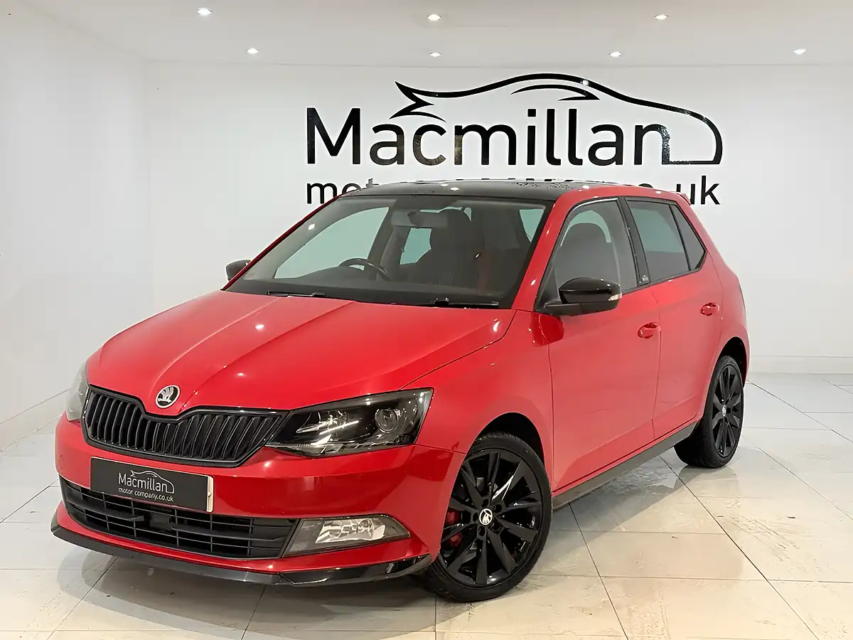Used 2017 Skoda Fabia Monte Carlo Red - Interior and Exterior details 9