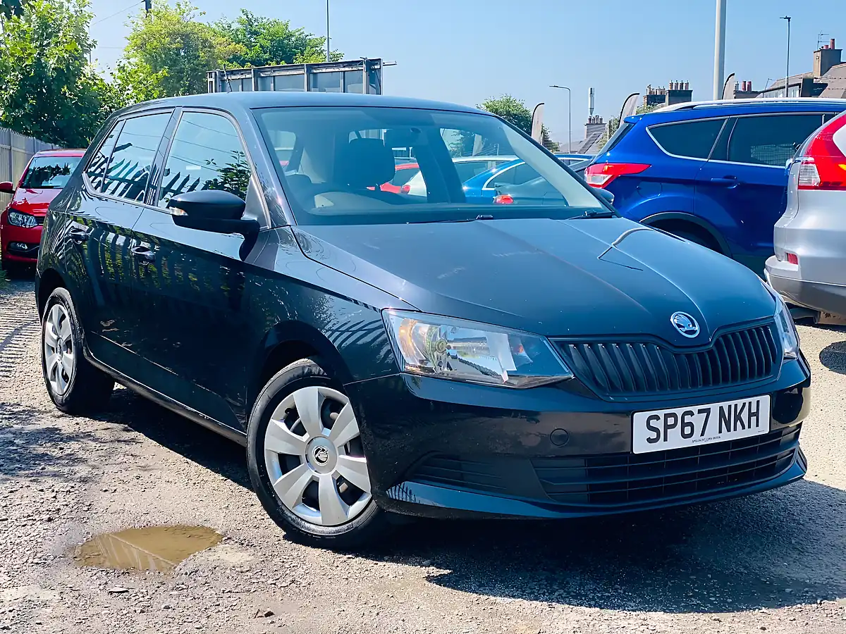 Used 2017 Skoda Fabia S Black - Front View