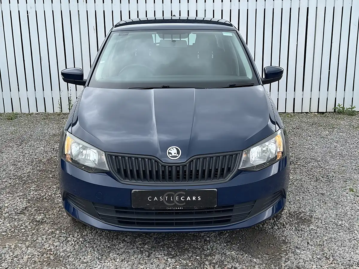 Used 2017 Skoda Fabia S Blue - Interior and Exterior details 2