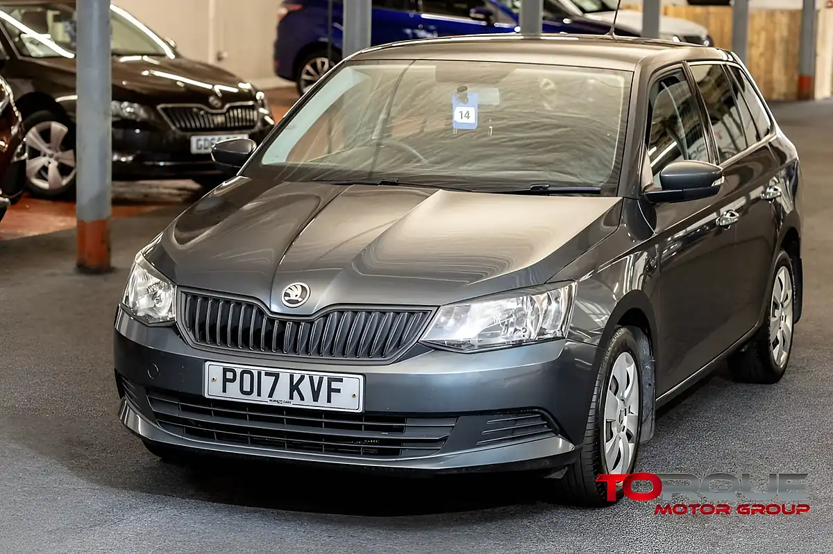 Used 2017 Skoda Fabia S Grey - Front View