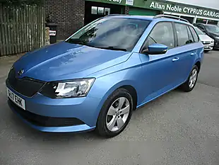 Used 2017 Skoda Fabia Se Blue - Interior and Exterior details 2