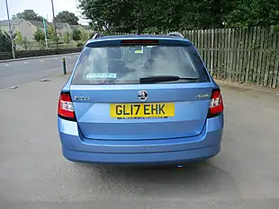 Used 2017 Skoda Fabia Se Blue - Interior and Exterior details 6