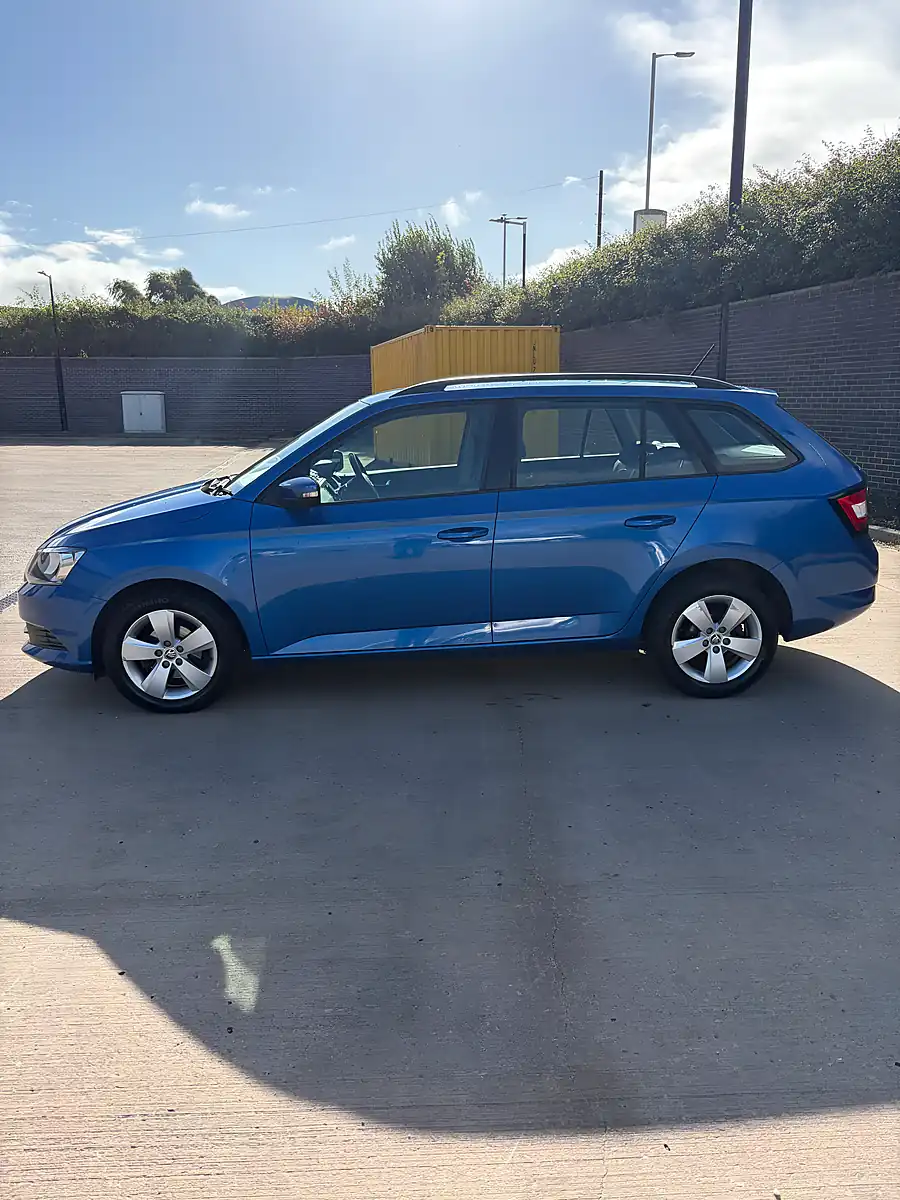 Used 2017 Skoda Fabia Se Blue - Interior and Exterior details 2