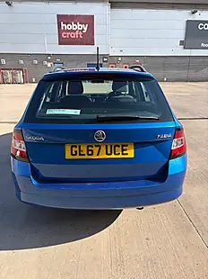 Used 2017 Skoda Fabia Se Blue - Interior and Exterior details 4