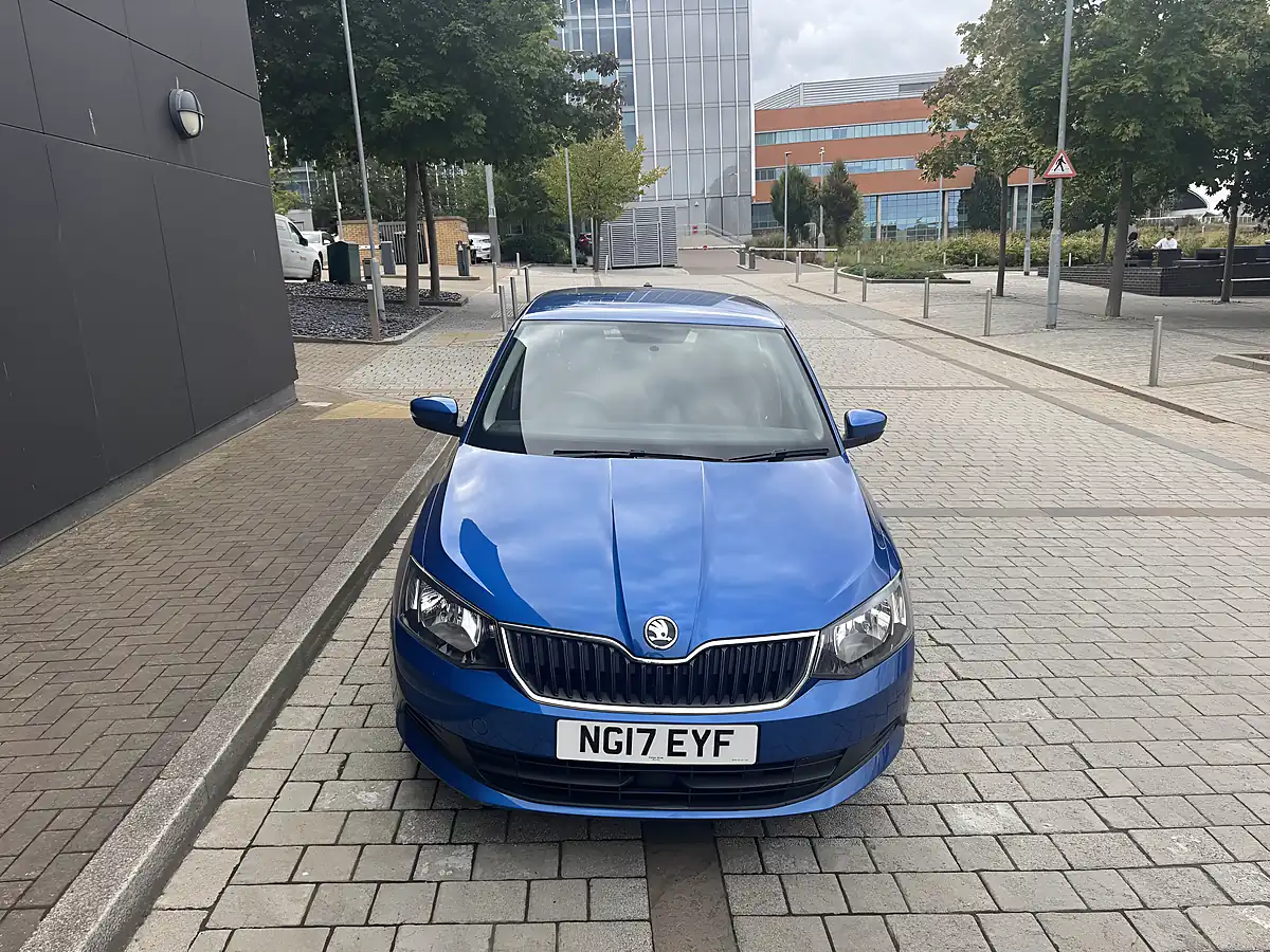Used 2017 Skoda Fabia Se Blue - Interior and Exterior details 2