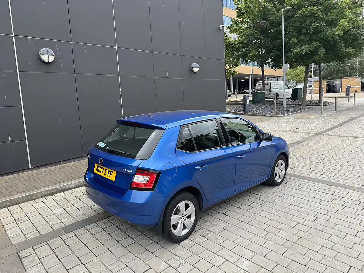 Used 2017 Skoda Fabia Se Blue - Interior and Exterior details 7