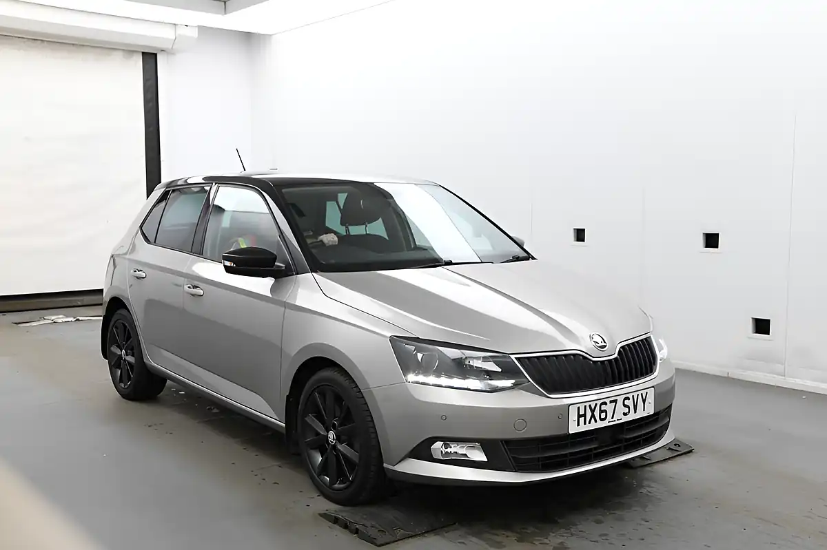 Used 2017 Skoda Fabia Se L Beige - Front View