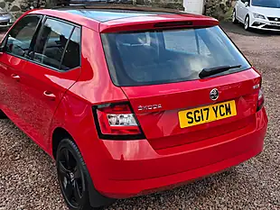 Used 2017 Skoda Fabia Se L Red - Interior and Exterior details 16