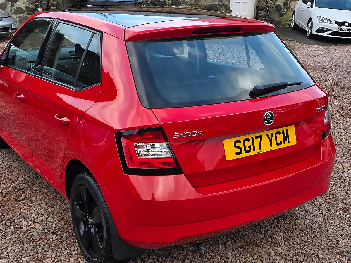 Used 2017 Skoda Fabia Se L Red - Interior and Exterior details 16