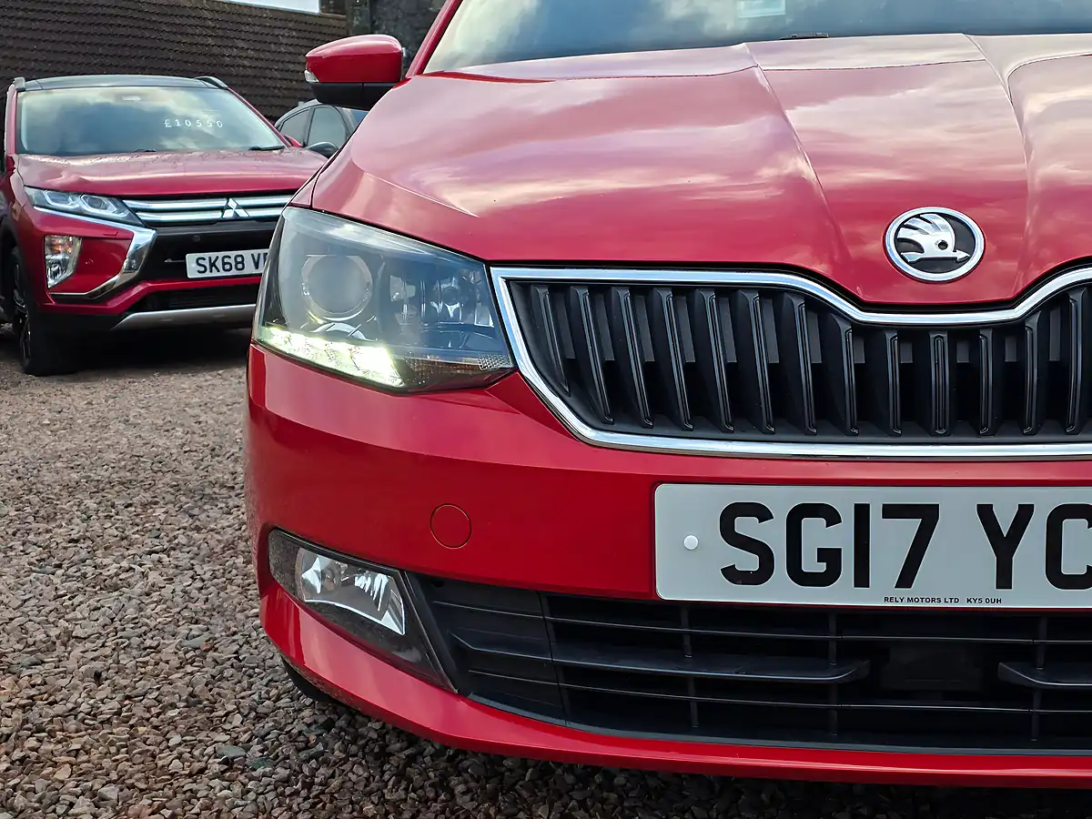 Used 2017 Skoda Fabia Se L Red - Interior and Exterior details 4