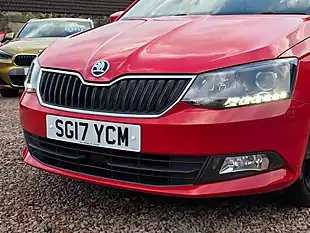 Used 2017 Skoda Fabia Se L Red - Interior and Exterior details 6