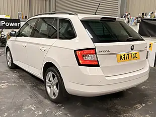 Used 2017 Skoda Fabia Se L White - Interior and Exterior details 8