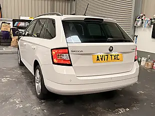 Used 2017 Skoda Fabia Se L White - Interior and Exterior details 9