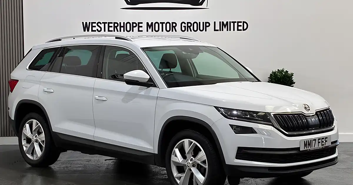 Used 2017 Skoda Kodiaq Edition White - Front View